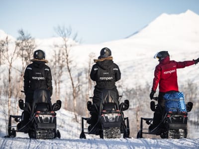 Electric Snowmobile Safari in Sulitjelma from Bodø