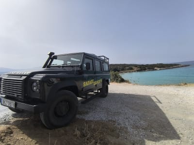 Guided 4x4 Jeep Safari to the Sarakina Gorge from Agios Nikolaos in Crete