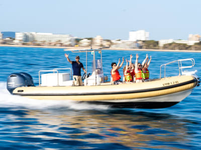 Excursión en lancha rápida desde C'an Pastilla, en Palma de Mallorca