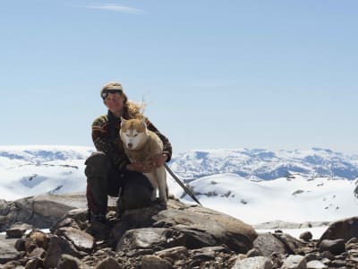 Husky Camp Visit on Folgefonna Glacier in Jondal