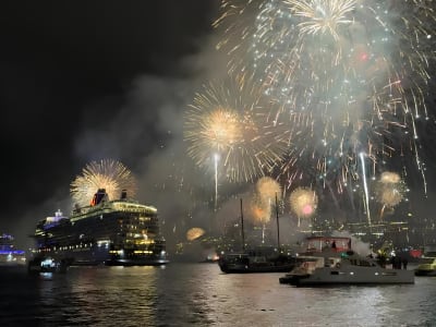 New Year's Eve Cruise under the fireworks of Funchal, Madeira