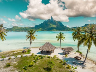 Besuch einer Perlenfarm in Bora Bora auf dem Motu von Taufari'i