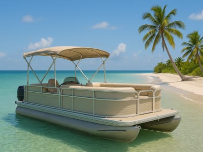 Lounge Boat Rental without a Licence from Petit-Canal, Guadeloupe