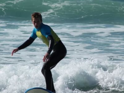 Cours de surf à la Baie du Jeffrey