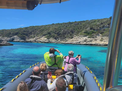 Boat trip from Santa Giulia, South Corsica