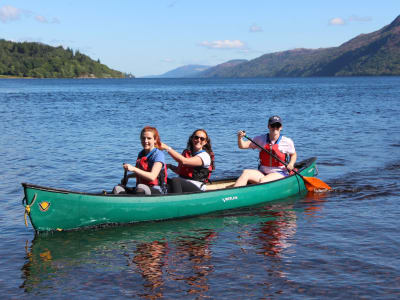 Loch Ness Canoeing Excursion from Fort Augustus near Inverness