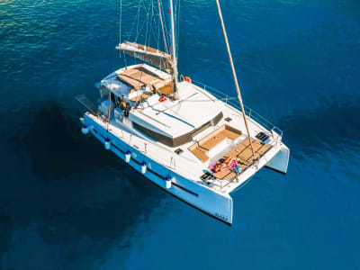 Boat Cruise to Cape Sounio and Patroklos Island from Palaia Fokia, near Athens