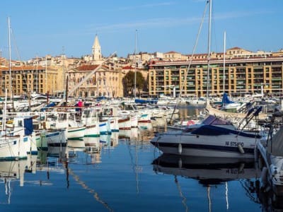 Bootsfahrt durch den Vieux-Port von Marseille