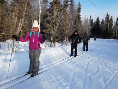 Cross-Country Skiing around Pyhä-Luosto National Park