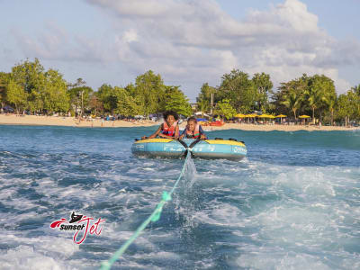 Water Tubing in Port-Louis, Guadeloupe