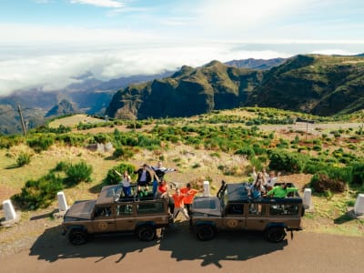 Excursion en 4x4 au pic Arieiro et au Cristo Rei à Madère, au départ de Funchal