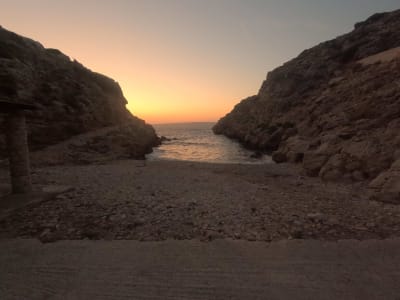 Plongée sous-marine nocturne pour plongeurs certifiés à la Canée, Crète