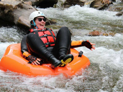  River Tubing on the River Feshie near Aviemore, Cairngorms National Park