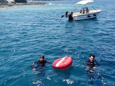 Entdecken Sie das Freitauchen vom Strand Lygaria in Agia Pelagia bei Heraklion
