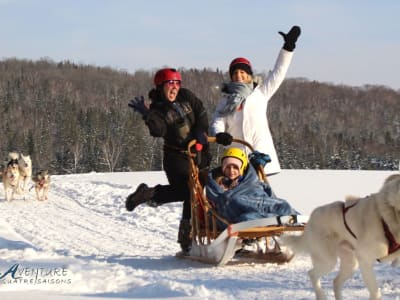 Self-Drive Dog Sledding in Rivière-Rouge near Mont-Tremblant