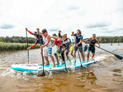 Alquiler de Stand-up Paddle en Lac du Bourget, cerca de Aix-les-Bains