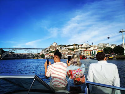 Excursion en bateau privé vers le pont Luís I, à Porto