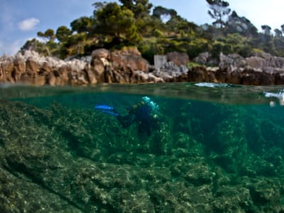 First Scuba Dive in Menton