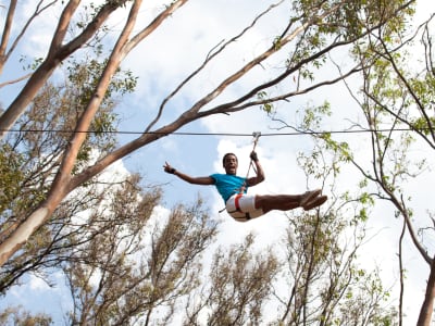 Canopy Tour on Garden Route near George, Wilderness National Park