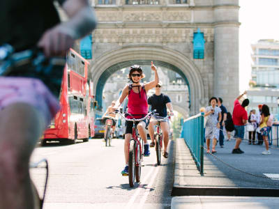 Balade guidée à vélo le long de la Tamise à Londres