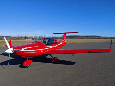 Primer vuelo en ultraligero multieje cerca de Périgueux