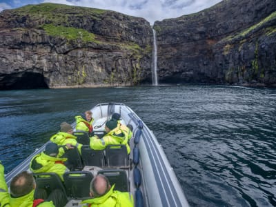 Boat Tour to Drangarnir & Múlafossur from Sørvágur in the Faroe Islands