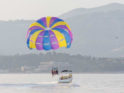Parasailing in Cavtat, near Dubrovnik