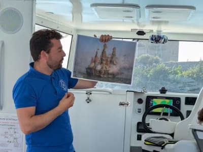 Historical boat trip in Saint-Malo