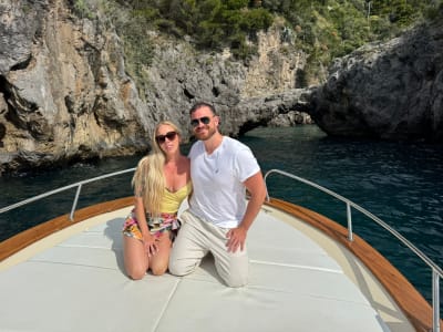 Private Cruise to the caves of the Amalfi Coast departing between Positano and Cetara