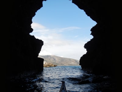 Sea Kayaking and Snorkelling to the Moutsouna Caves in Naxos