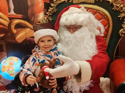 Rencontrer le Père Noël à Sonkamuotka depuis Levi
