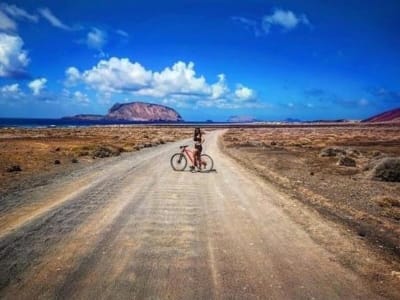 Location de vélo à La Graciosa, Lanzarote