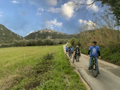 Excursion en E-bike de Casperia à Rocchette et au Sanctuaire de Vescovio