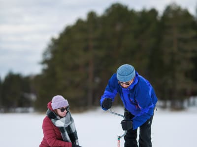 Ice Fishing Experience from Kemijärvi