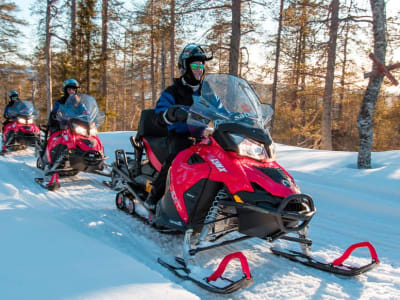 Snowmobile Safari in Saariselkä