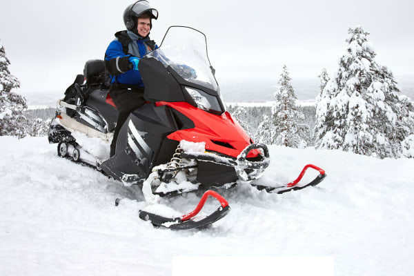 Motoneige à Rovaniemi