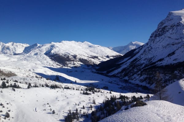Raquettes à neige à Briançon