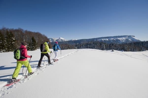 Raquettes à neige à Saint-Lary-Soulan