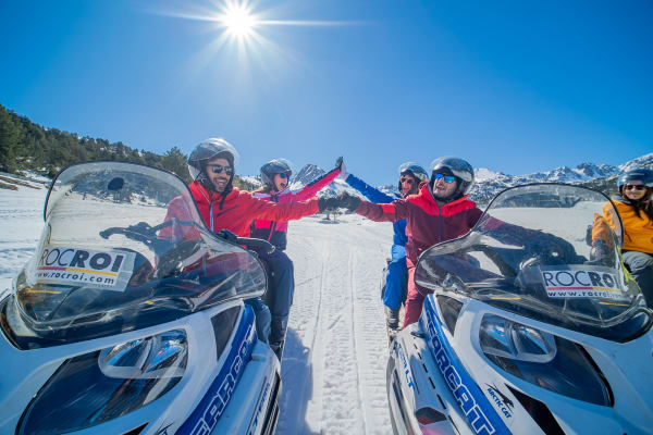 Motoneige à Andorre