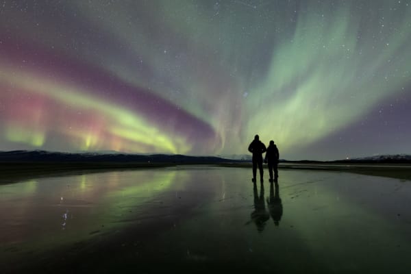 Chasse aux aurores boréales à Abisko