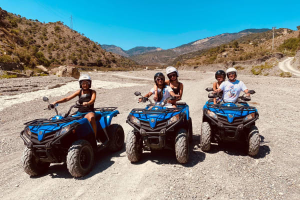 Quad Biking in Alcantara Gorges