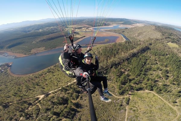 Paragliding in Wilderness National Park