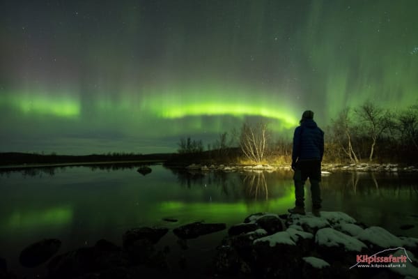 Chasse aux aurores boréales à Kilpisjärvi
