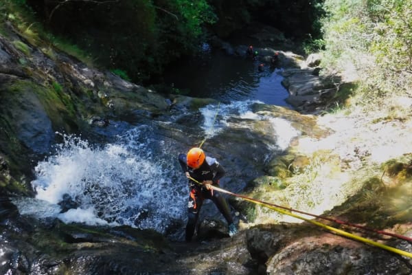 Canyoning in Santander
