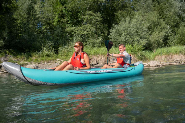 Self-Guided Canorafting Trip on the Aare River from Uttigen near Thun