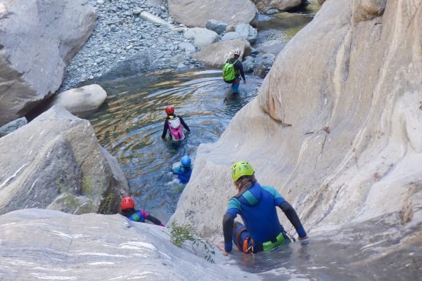 Canyoning in Aosta