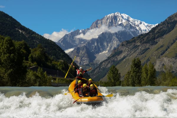 Rafting à Courmayeur