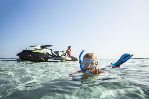 Jet Ski in Cala Bassa, Ibiza