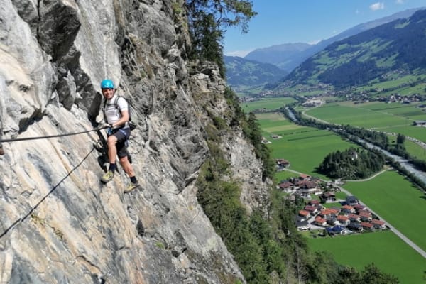 Via Ferrata in Mayrhofen