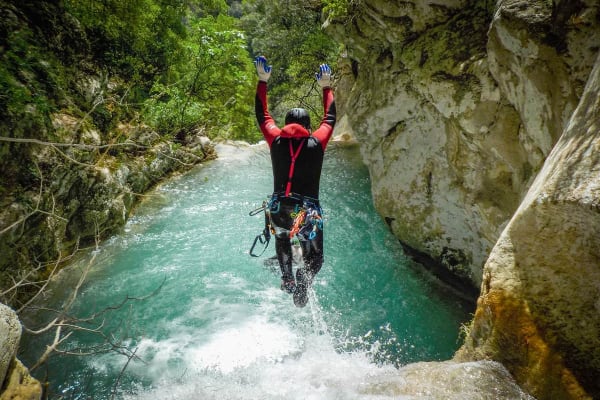 Canyoning in Kalamata